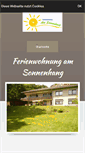 Mobile Screenshot of fewo-am-sonnenhang.de